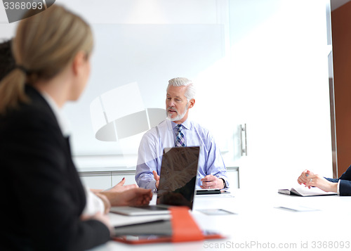 Image of business people group on meeting