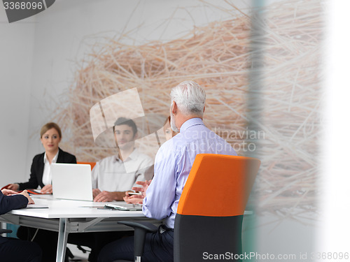 Image of business people group on meeting