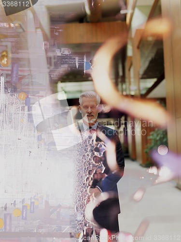 Image of senior business man portrait