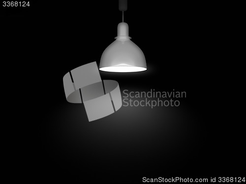 Image of grey lamp