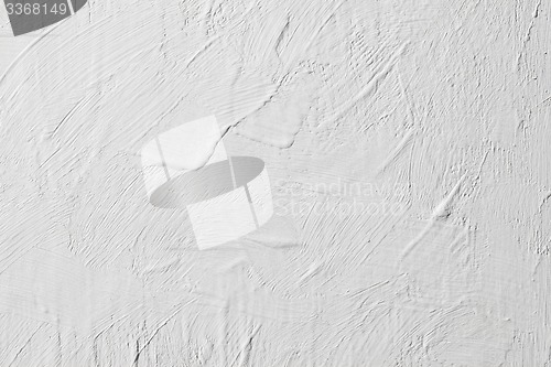 Image of Grungy White Concrete Wall Background