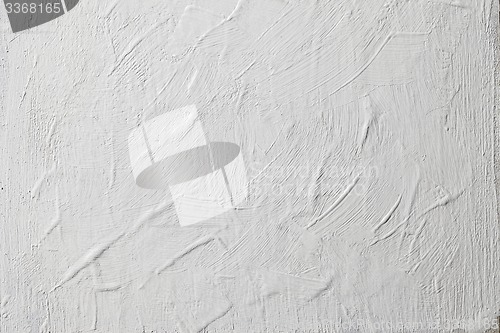 Image of Grungy White Concrete Wall Background