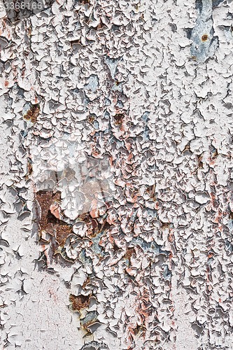 Image of Grungy White Concrete Wall Background