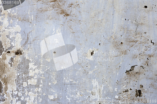 Image of Grungy White Concrete Wall Background