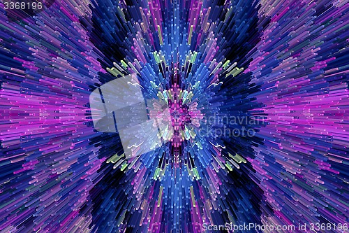 Image of very bright and motley abstraction