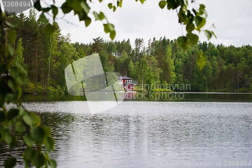 Image of House at the lake.