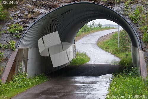 Image of Bicycle tunnel.