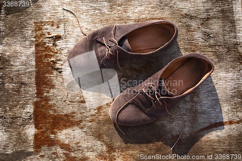 Image of Old stylish shoes