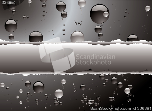Image of bubble rip white