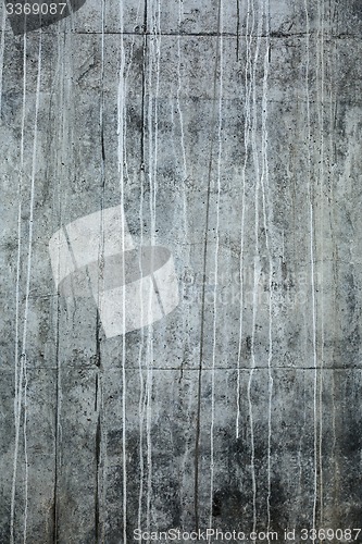 Image of Front shot of textured concrete wall