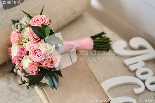 Image of Wedding bouquet in the style of provence.