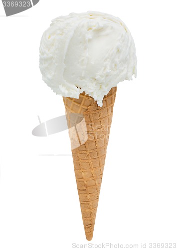 Image of vanilla ice cream