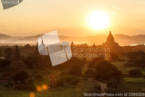 Image of Asia sunset