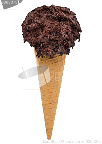 Image of chocolate ice cream