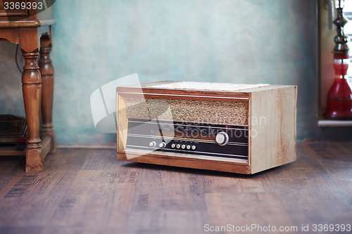 Image of retro radio