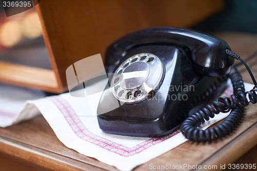 Image of retro telephone