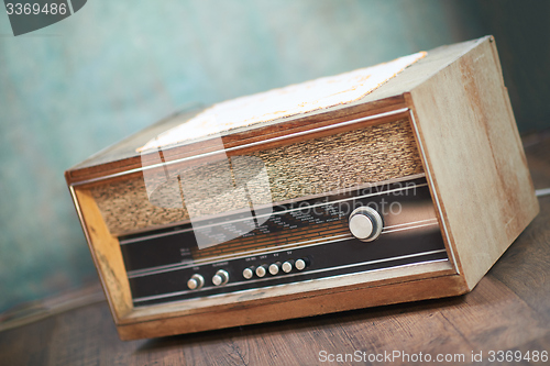 Image of retro radio