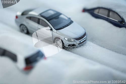 Image of model toy car