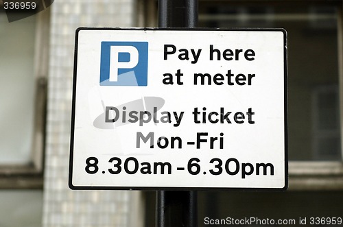 Image of Parking Sign