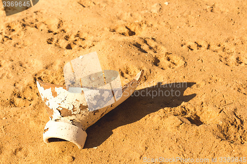 Image of Desert sand pattern texture