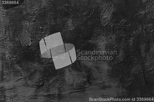 Image of Grungy Dark Concrete Texture Wall