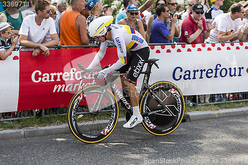 Image of The Cyclist Rigoberto Uran Uran - Tour de France 2015