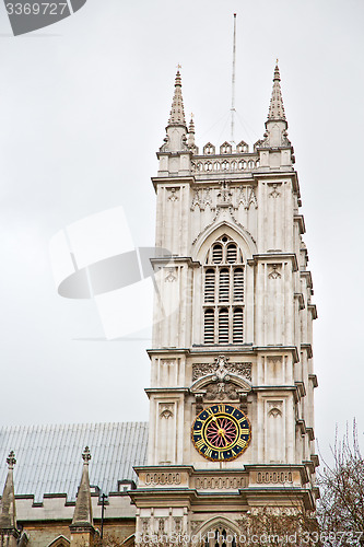 Image of door southwark  cathedral in london england old  construction an