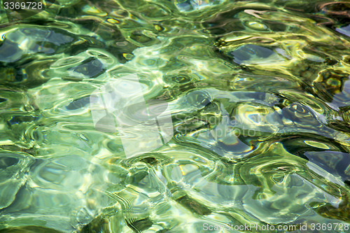 Image of thailand kho  o bay abstract of a blue lagoon in 