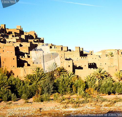 Image of africa in morocco the old contruction and the historical village