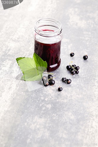 Image of blackcurrant jam