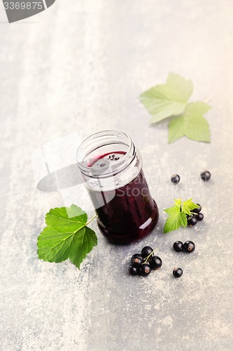 Image of blackcurrant jam