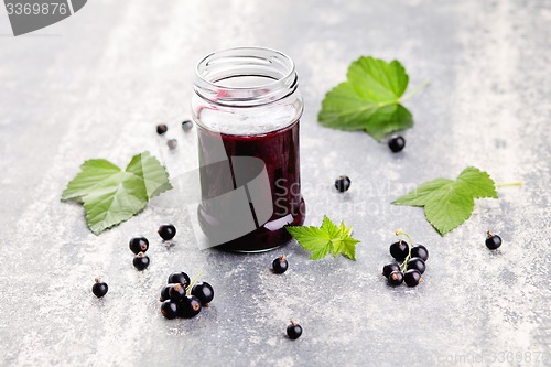 Image of blackcurrant jam