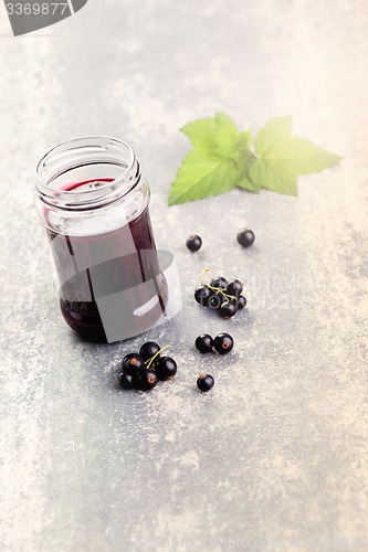 Image of blackcurrant jam