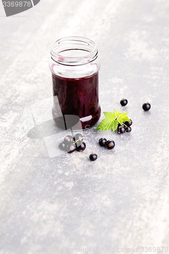 Image of blackcurrant jam