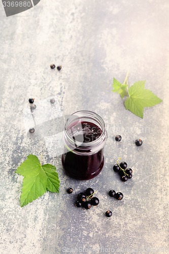 Image of blackcurrant jam