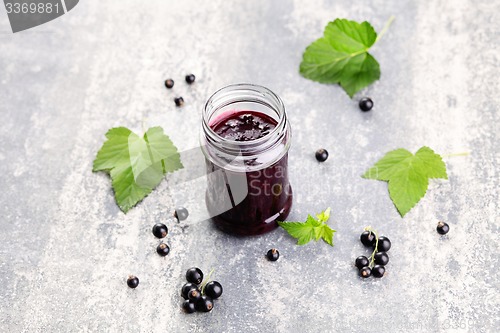 Image of blackcurrant jam