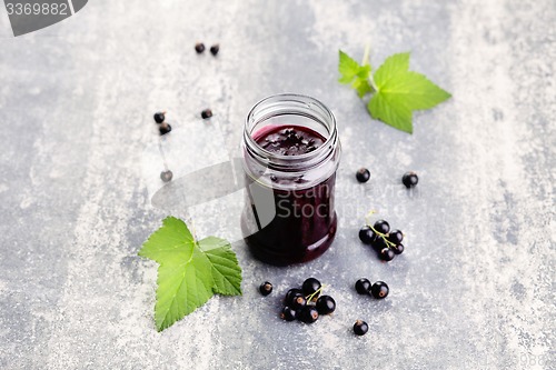 Image of blackcurrant jam