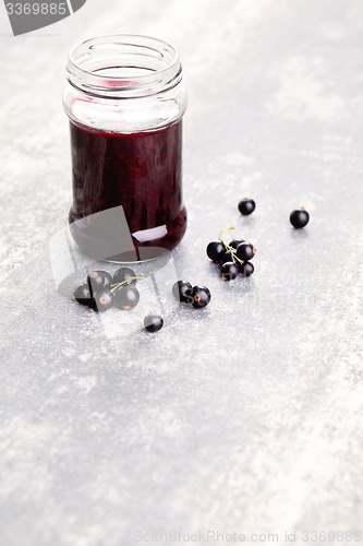 Image of blackcurrant jam