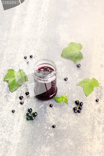 Image of blackcurrant jam