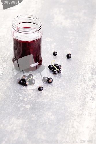 Image of blackcurrant jam