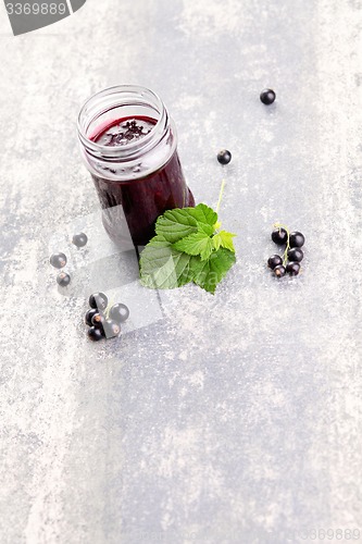 Image of blackcurrant jam