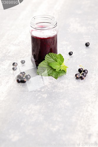 Image of blackcurrant jam