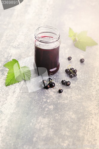 Image of blackcurrant jam