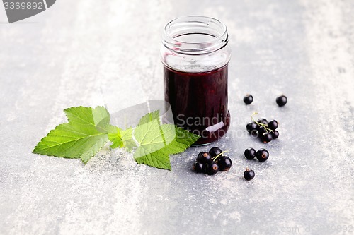 Image of blackcurrant jam