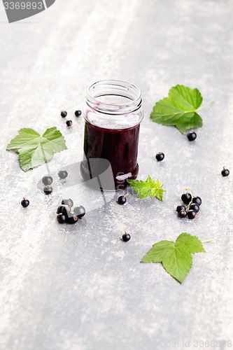 Image of blackcurrant jam