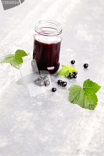 Image of blackcurrant jam