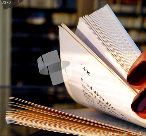 Image of Riffling Through A Book