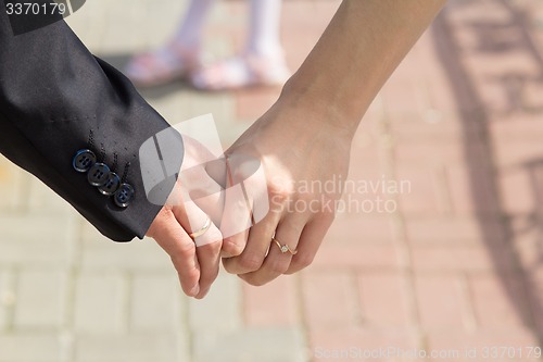 Image of Hands of lovers 