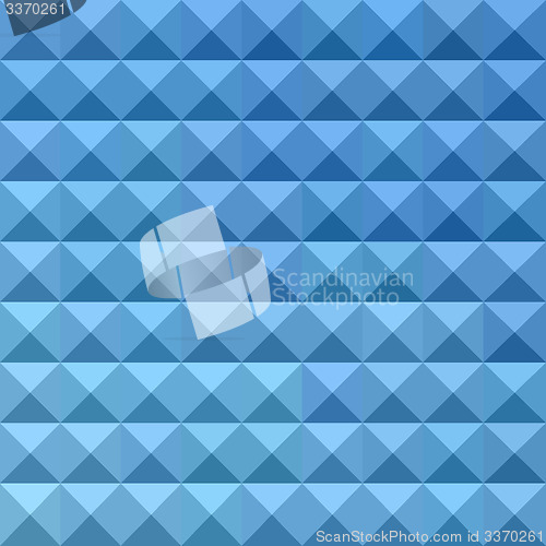 Image of Cornflower Blue Abstract Low Polygon Background