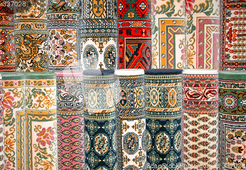 Image of Colorful carpets